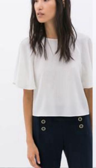 Blusa Mangas Zara