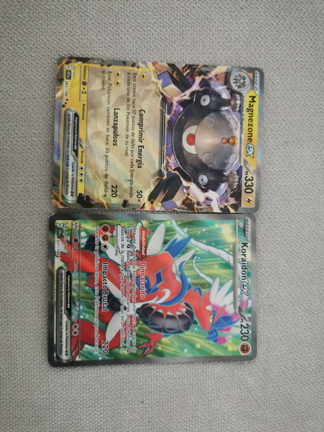 Dos pokemon EX