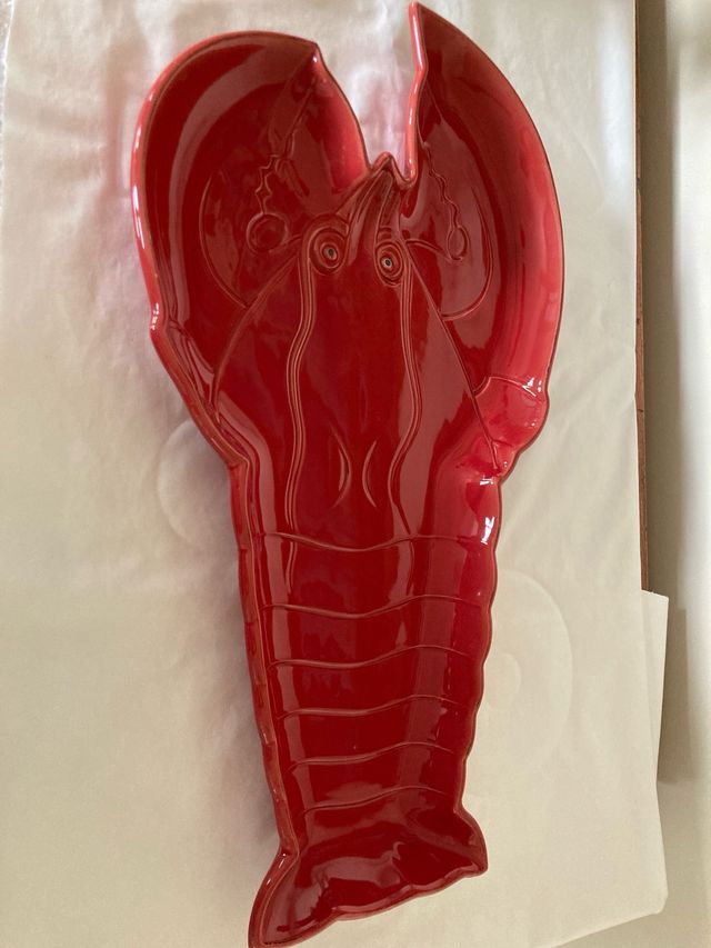 Fuente en forma de langosta