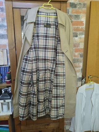 Gabardina hombre