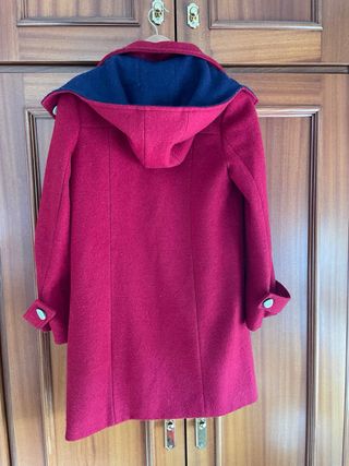 Trenca Kling burdeos y marino