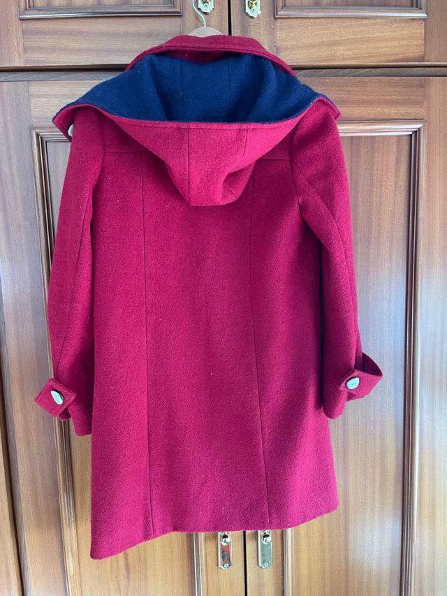 Trenca Kling burdeos y marino