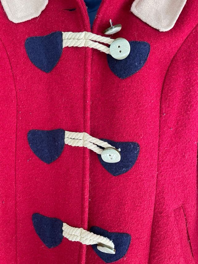 Trenca Kling burdeos y marino