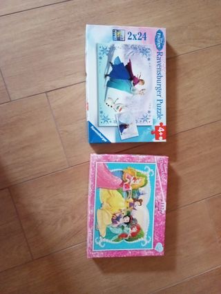 2 puzzles infantiles