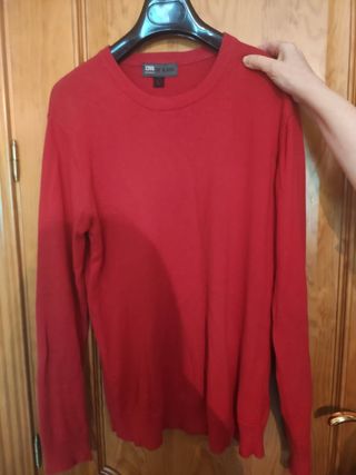 Jersey rojo hombre