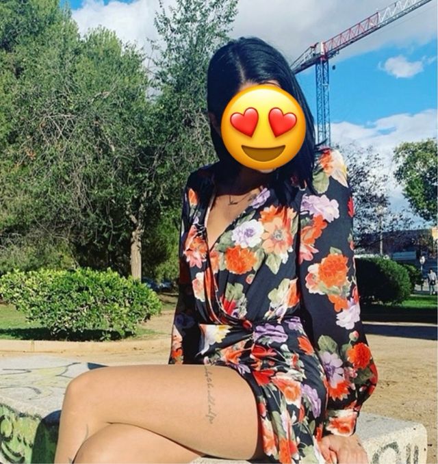 Vestido zara satinado