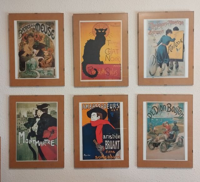 6, láminas, Belle Epoc.