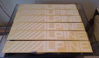 Pegatinad de Alpine