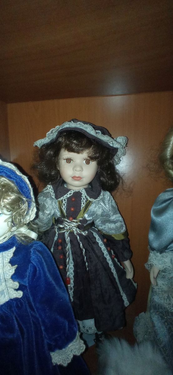 LOTE 4 MUÑECAS COLECCIÓN PORCELANA NUEVAS