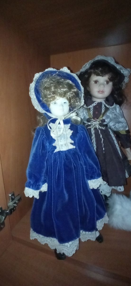 LOTE 4 MUÑECAS COLECCIÓN PORCELANA NUEVAS