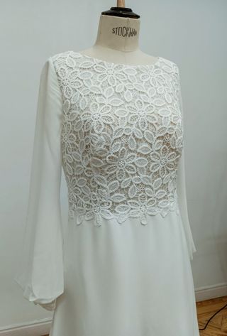 Vestido novia Rosa Clará