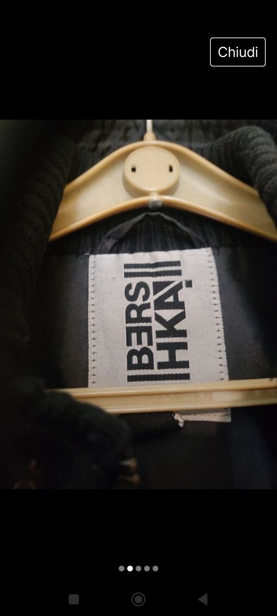 Giubbotto Bershka uomo lana 70%