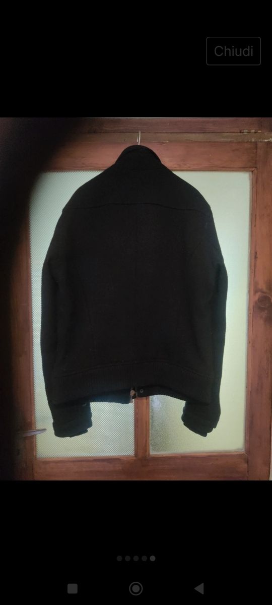 Giubbotto Bershka uomo lana 70%