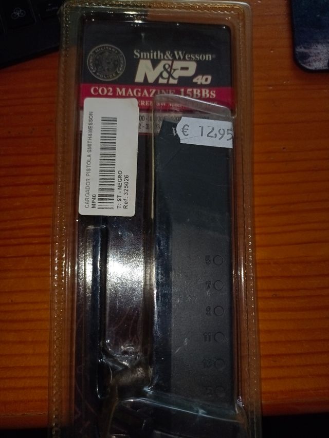 Cargador M&P 40 CO2 15BBS