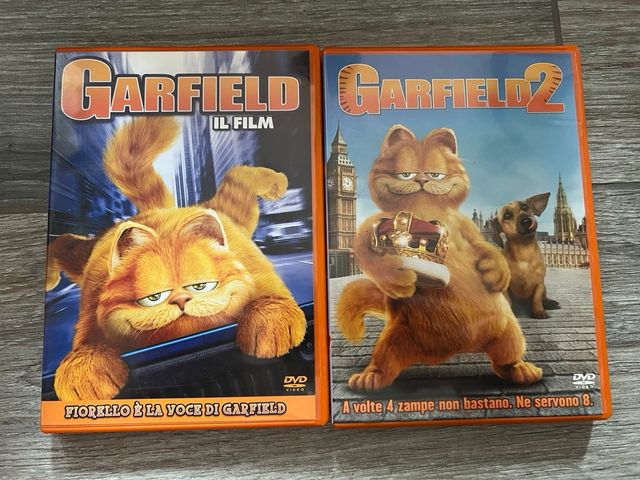 Lotto 2 dvd Garfield il film + Garfield 2