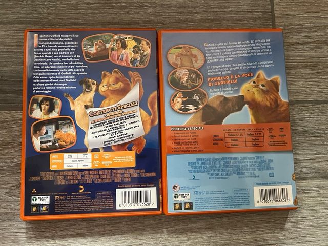 Lotto 2 dvd Garfield il film + Garfield 2