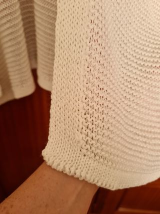 Cárdigan blanco