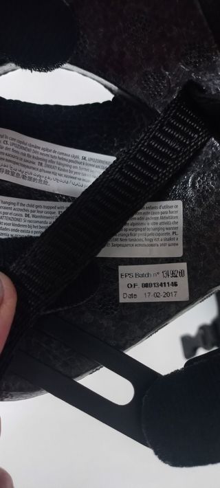Cascos bici y guantes