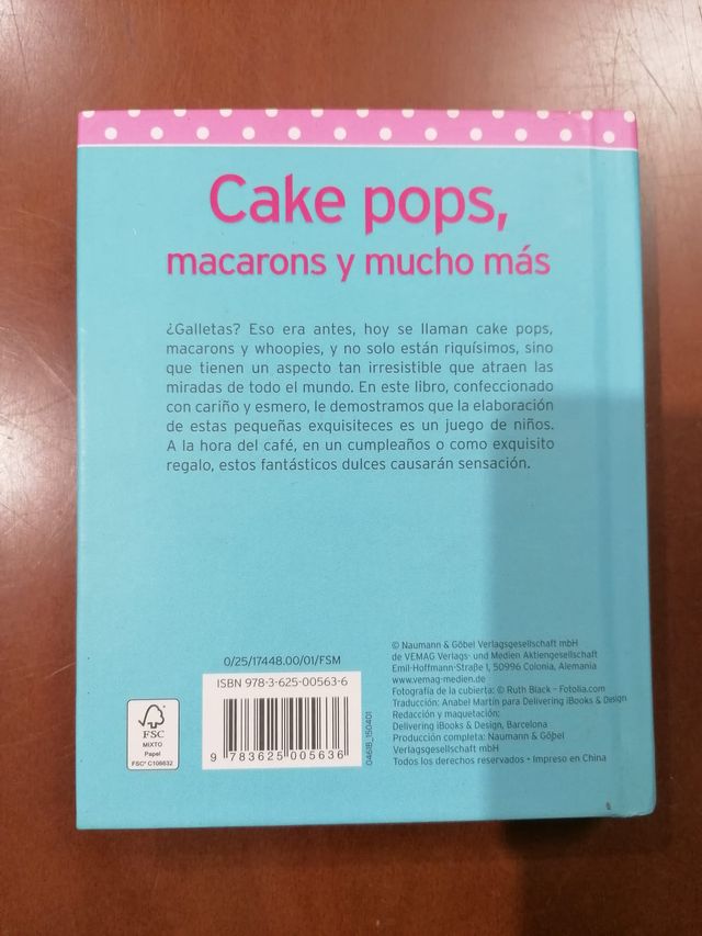 Cake pops, macarons y mucho más (Minilibros de coc