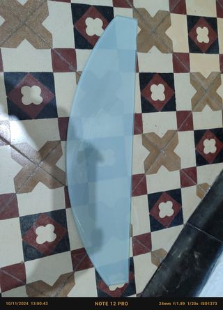 ESTANTE DE CRISTAL DE CUARTO DE BAÑO