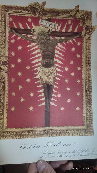 Libri religiosi antichi+scatola velluto
