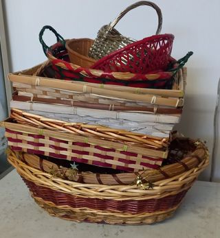 Cesti natalizi per confezioni