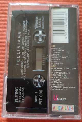 Cassetta audio "Felliniana" Fellini