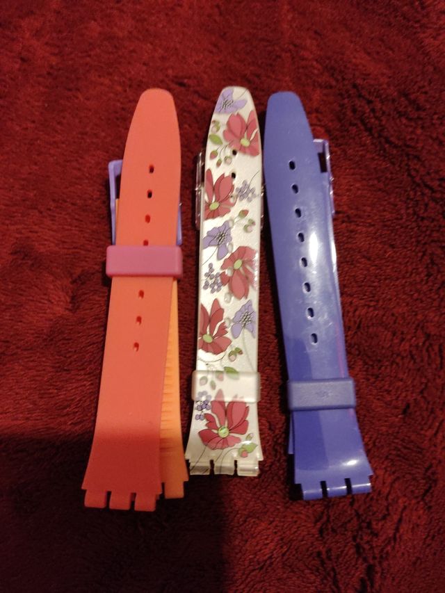 Correa para reloj marca Swatch 17 mm.