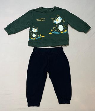 Completo felpato bimbo
