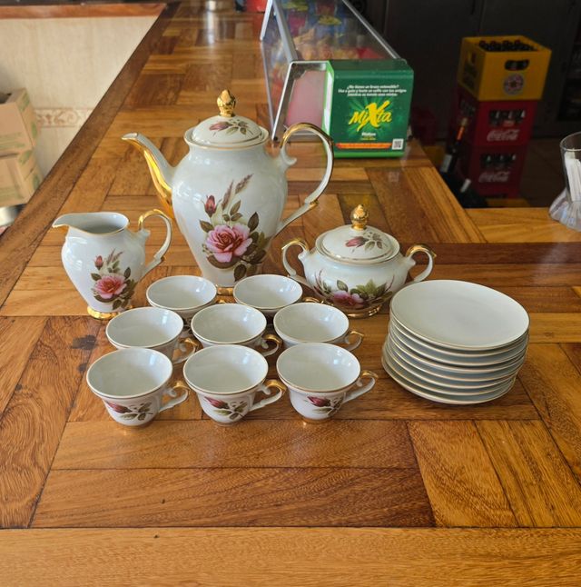 Vajilla porcelana para cafe o té NUEVA