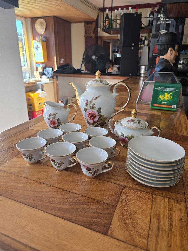 Vajilla porcelana para cafe o té NUEVA