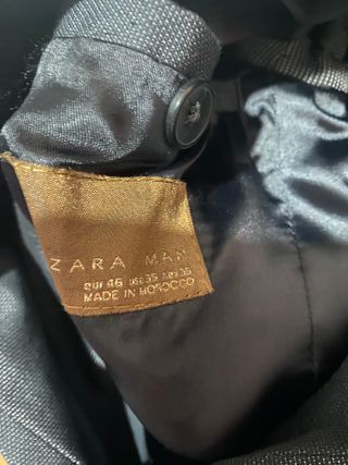 Traje hombre Zara gris