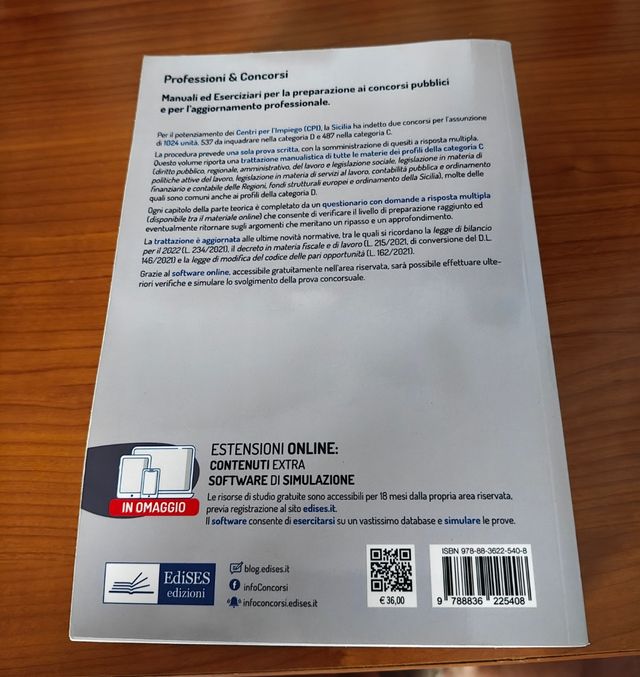 Libro Manuale Diritto Per Concorsi Centri Impiego