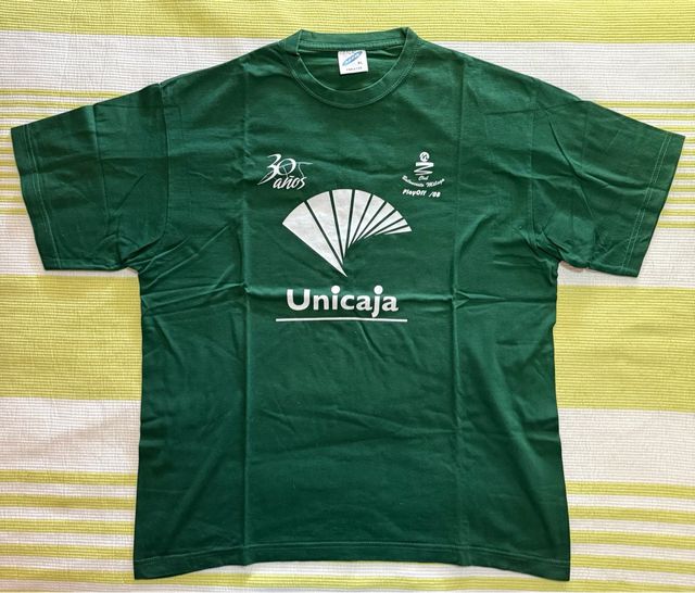 Camiseta Unicaja baloncesto Playoff 08