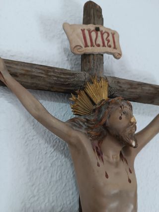 Olot Crucifijo cristo Jesucristo sello OLOT