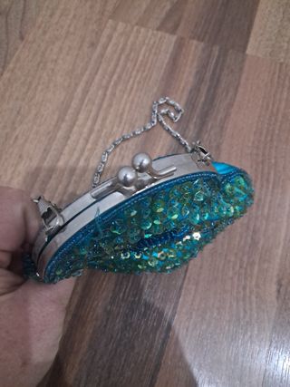 Bolso fiesta lentejuelas vintage