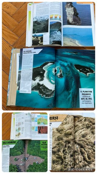 Set due volumi sulla Terra