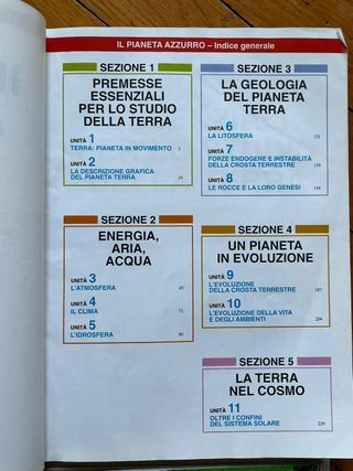 Set due volumi sulla Terra