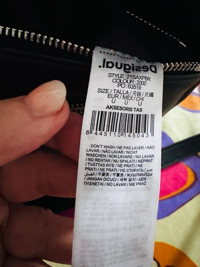 Bandolera triple compartimento Desigual
