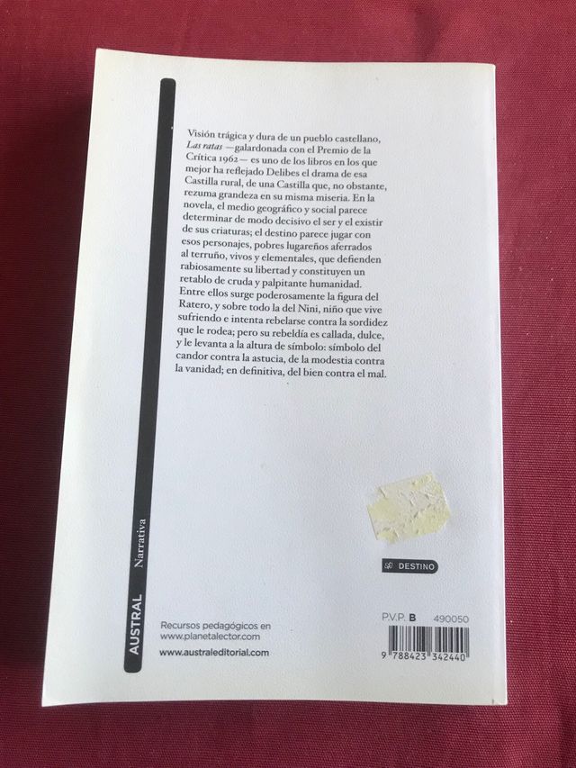 Las ratas _ Miguel Delibes