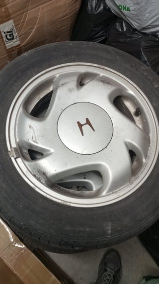 Juego de llantas R14 Honda civic