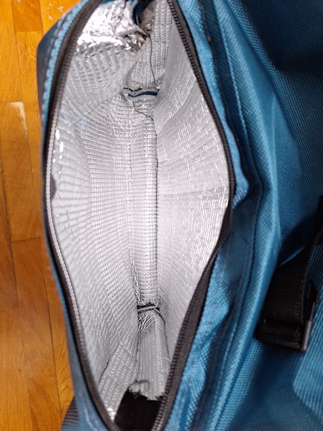 Carrito de la compra azul retractable (negociable)