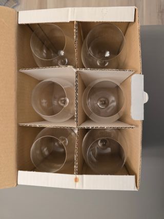 6x Bicchieri calici grandi da vino ENOS - Domino