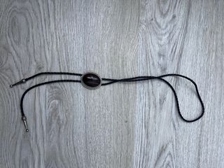 Accesorios colgante marron y azul