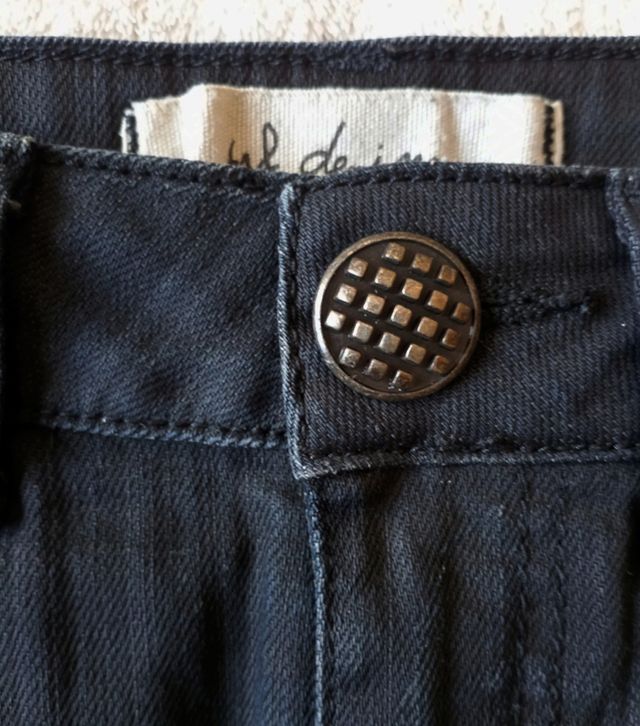 Falda vaquera negra (talla 38-40) REBAJADO