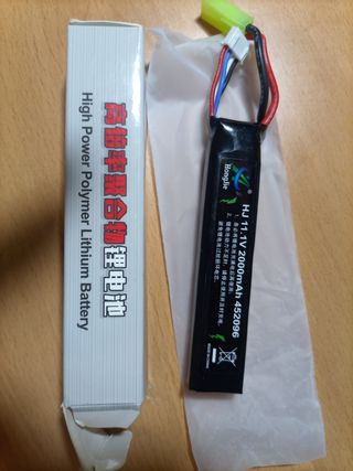 Batería para pistolas juegos