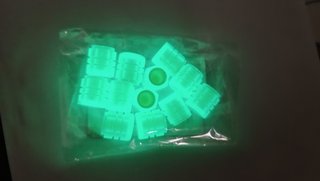 Tapones ruedas fluorescentes