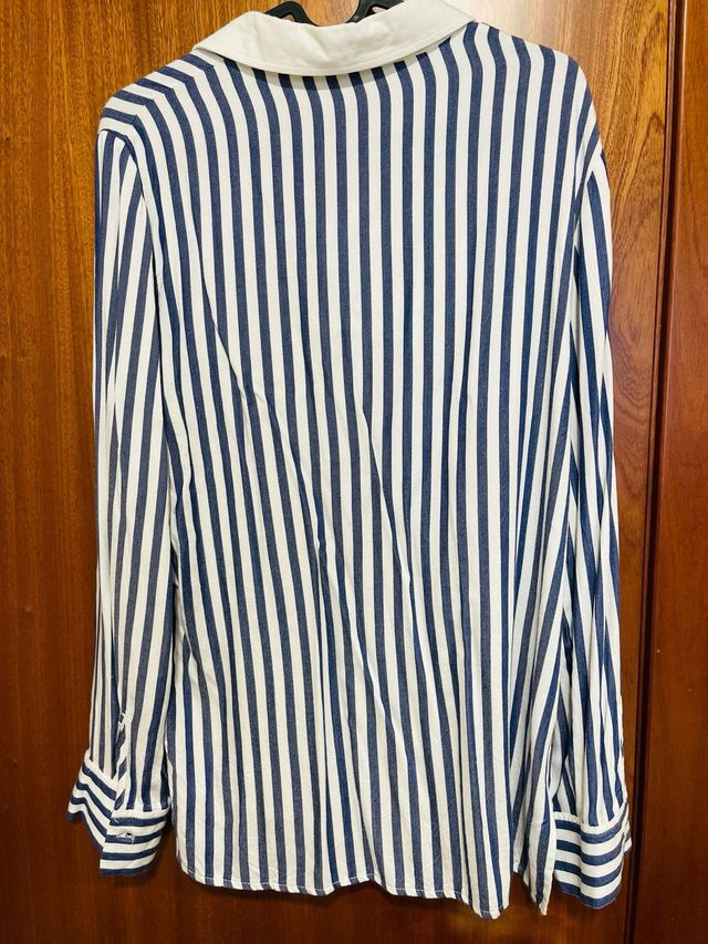 Camisa de rayas de Zara Basic