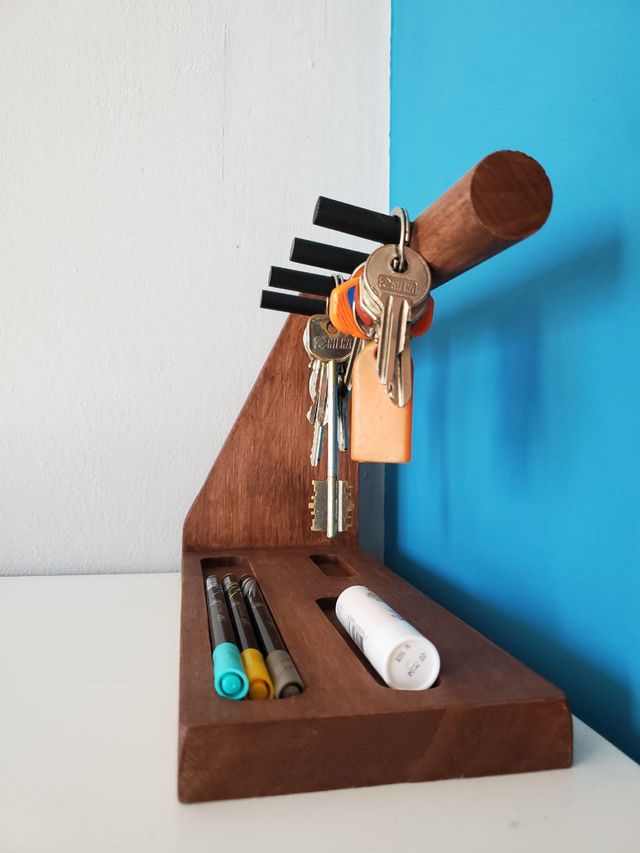 Portachiavi in legno