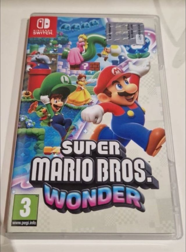 Juego mario wonder switch